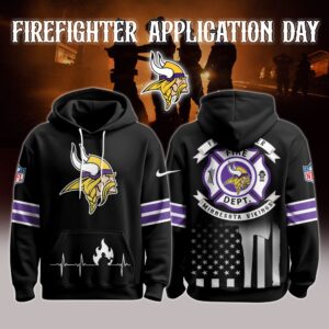 Minnesota Vikings x Firefighter Appreciation V2 Unisex Hoodie