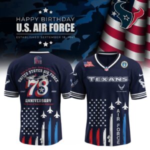Houston Texans x US Air Force Birthday Special Edition NFL Jersey