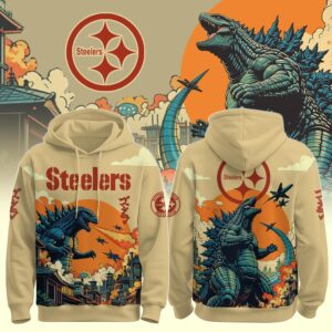 Pittsburgh Steelers x Godzilla Kaiju Special Edition Unisex Hoodie