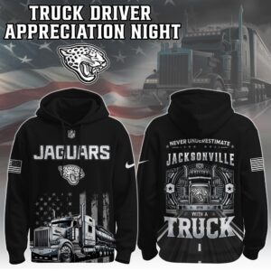 Jacksonville Jaguars x Truck Driver Appreciation Unisex Hoodie