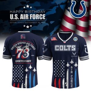 Indianapolis Colts x US Air Force Birthday Special Edition NFL Jersey