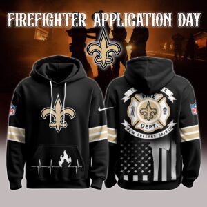 New Orleans Saints x Firefighter Appreciation V2 Unisex Hoodie