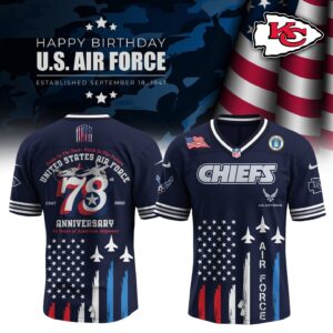 Kansas City Chiefs x US Air Force Birthday Special Edition NFL Jersey