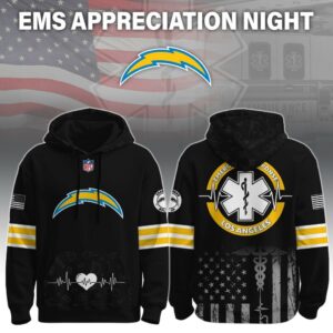 Los Angeles Chargers x E.M.S Appreciation Unisex Hoodie