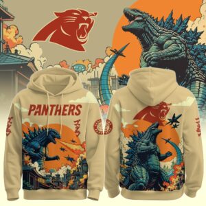 Carolina Panthers x Godzilla Kaiju Special Edition Unisex Hoodie