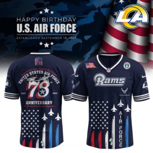 Los Angeles Rams x US Air Force Birthday Special Edition NFL Jersey