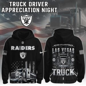 Las Vegas Raiders x Truck Driver Appreciation Unisex Hoodie