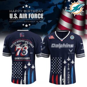 Miami Dolphins x US Air Force Birthday Special Edition NFL Jersey