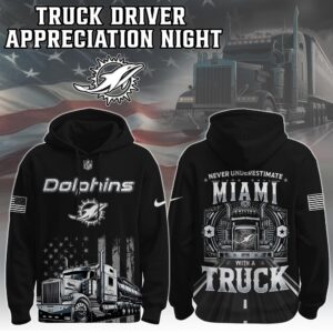 Miami Dolphins x Truck Driver Appreciation Unisex Hoodie