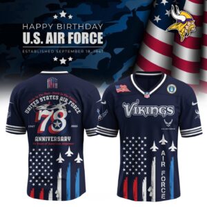 Minnesota Vikings x US Air Force Birthday Special Edition NFL Jersey