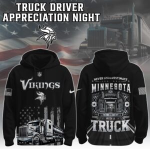 Minnesota Vikings x Truck Driver Appreciation Unisex Hoodie