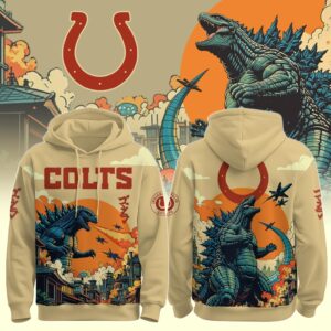 Indianapolis Colts x Godzilla Kaiju Special Edition Unisex Hoodie