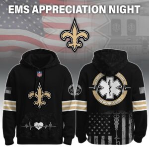 New Orleans Saints x E.M.S Appreciation Unisex Hoodie