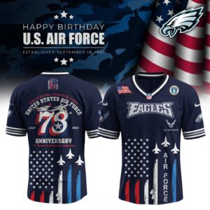 Philadelphia Eagles x US Air Force Birthday Special Edition NFL Jersey