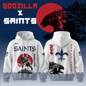 New Orleans Saints x Godzilla Japanese Edition Unisex Hoodie