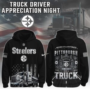 Pittsburgh Steelers x Truck Driver Appreciation Unisex Hoodie
