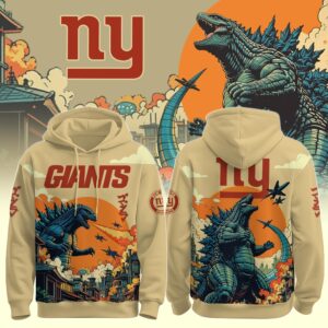 New York Giants x Godzilla Kaiju Special Edition Unisex Hoodie
