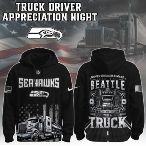 Seattle Seahawks x Truck Driver Appreciation Unisex Hoodie