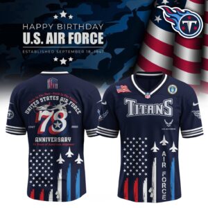 Tennessee Titans x US Air Force Birthday Special Edition NFL Jersey
