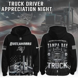 Tampa Bay Buccaneers x Truck Driver Appreciation Unisex Hoodie