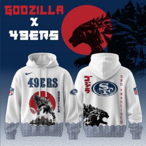 San Francisco 49ers x Godzilla Japanese Edition Unisex Hoodie