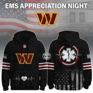 Washington Commanders x E.M.S Appreciation Unisex Hoodie