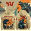 Washington Commanders x Godzilla Kaiju Special Edition Unisex Hoodie