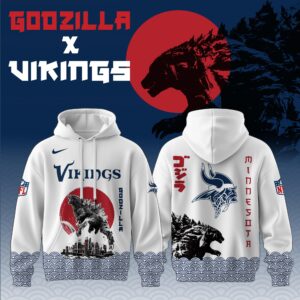 Minnesota Vikings x Godzilla Japanese Edition Unisex Hoodie