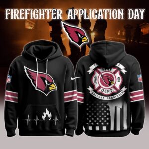 Arizona Cardinals x Firefighter Appreciation V2 Unisex Hoodie