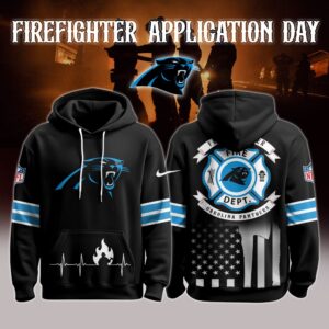 Carolina Panthers x Firefighter Appreciation V2 Unisex Hoodie