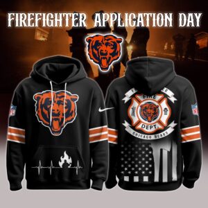 Chicago Bears x Firefighter Appreciation V2 Unisex Hoodie