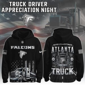 Atlanta Falcons x Truck Driver Appreciation Unisex Hoodie