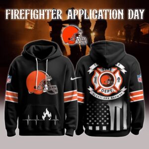 Cleveland Browns x Firefighter Appreciation V2 Unisex Hoodie