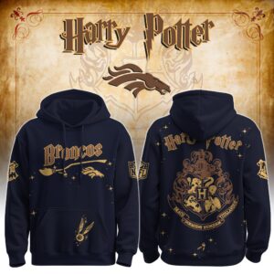 Denver Broncos x Hogwarts School Harry Potter Special Edition Unisex Hoodie