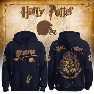 Cleveland Browns x Hogwarts School Harry Potter Special Edition Unisex Hoodie