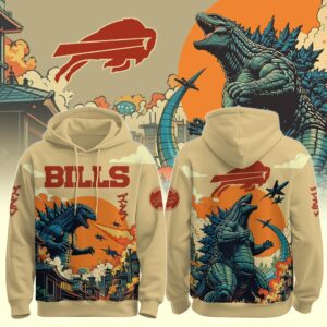 Buffalo Bills x Godzilla Kaiju Special Edition Unisex Hoodie