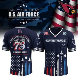 Arizona Cardinals x US Air Force Birthday Special Edition NFL Jersey