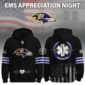 Baltimore Ravens x E.M.S Appreciation Unisex Hoodie