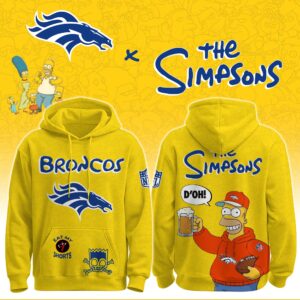Denver Broncos x The Simpsons Unisex Hoodie