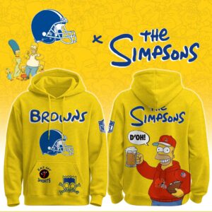 Cleveland Browns x The Simpsons Unisex Hoodie