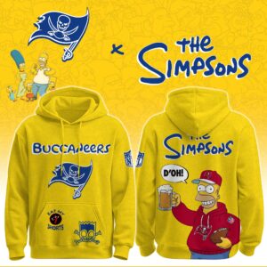 Tampa Bay Buccaneers x The Simpsons Unisex Hoodie