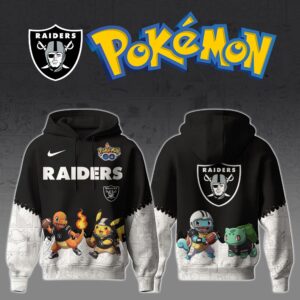 Las Vegas Raiders x Pokémon Special Edition Unisex Hoodie