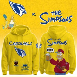 Arizona Cardinals x The Simpsons Unisex Hoodie