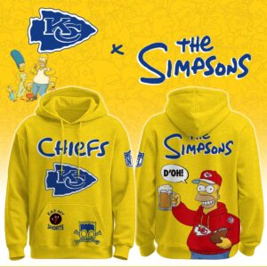 Kansas City Chiefs x The Simpsons Unisex Hoodie