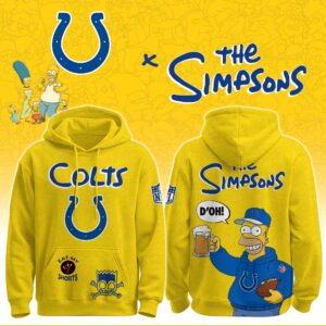 Indianapolis Colts x The Simpsons Unisex Hoodie