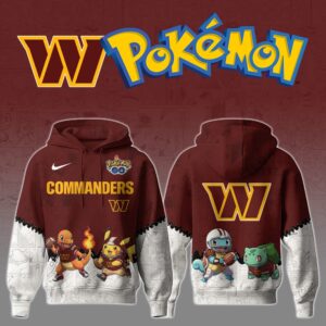 Washington Commanders x Pokémon Special Edition Unisex Hoodie