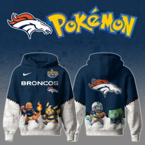 Denver Broncos x Pokémon Special Edition Unisex Hoodie