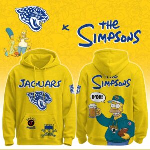 Jacksonville Jaguars x The Simpsons Unisex Hoodie