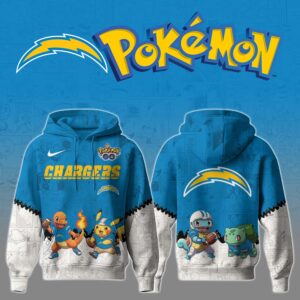Los Angeles Chargers x Pokémon Special Edition Unisex Hoodie