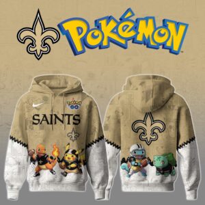 New Orleans Saints x Pokémon Special Edition Unisex Hoodie